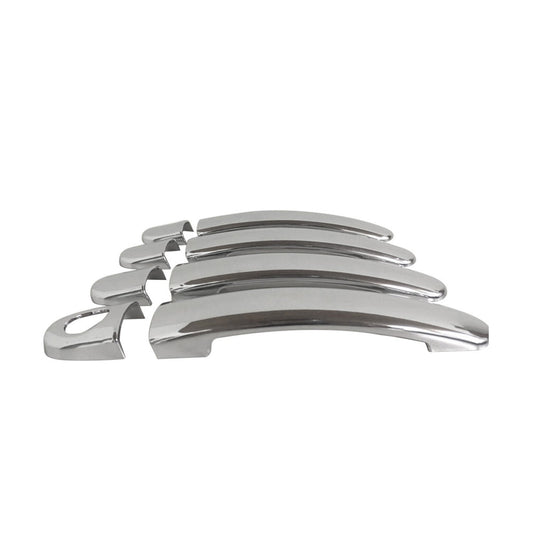 Türgriff Blende Türgriffkappen für VW Tiguan 2007-2016 Chrom ABS Silber 8x