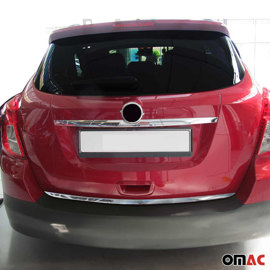 Kofferraumleiste Heckklappe Leiste für Chevrolet Trax 2012-2020 Edelstahl Chrom