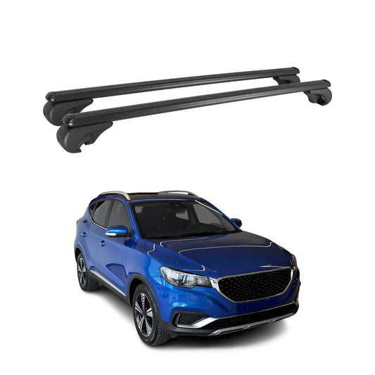 Portbagaj de plafon pentru MG ZS 2017-2024 75kg aluminiu negru 2 buc