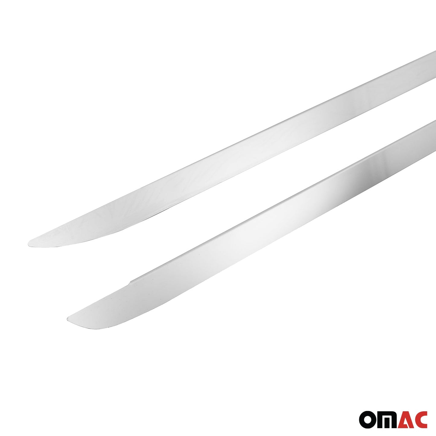 Benzi decorative pentru geamuri Ford Transit Tourneo Custom 2023-2025, oțel inoxidabil, 2x