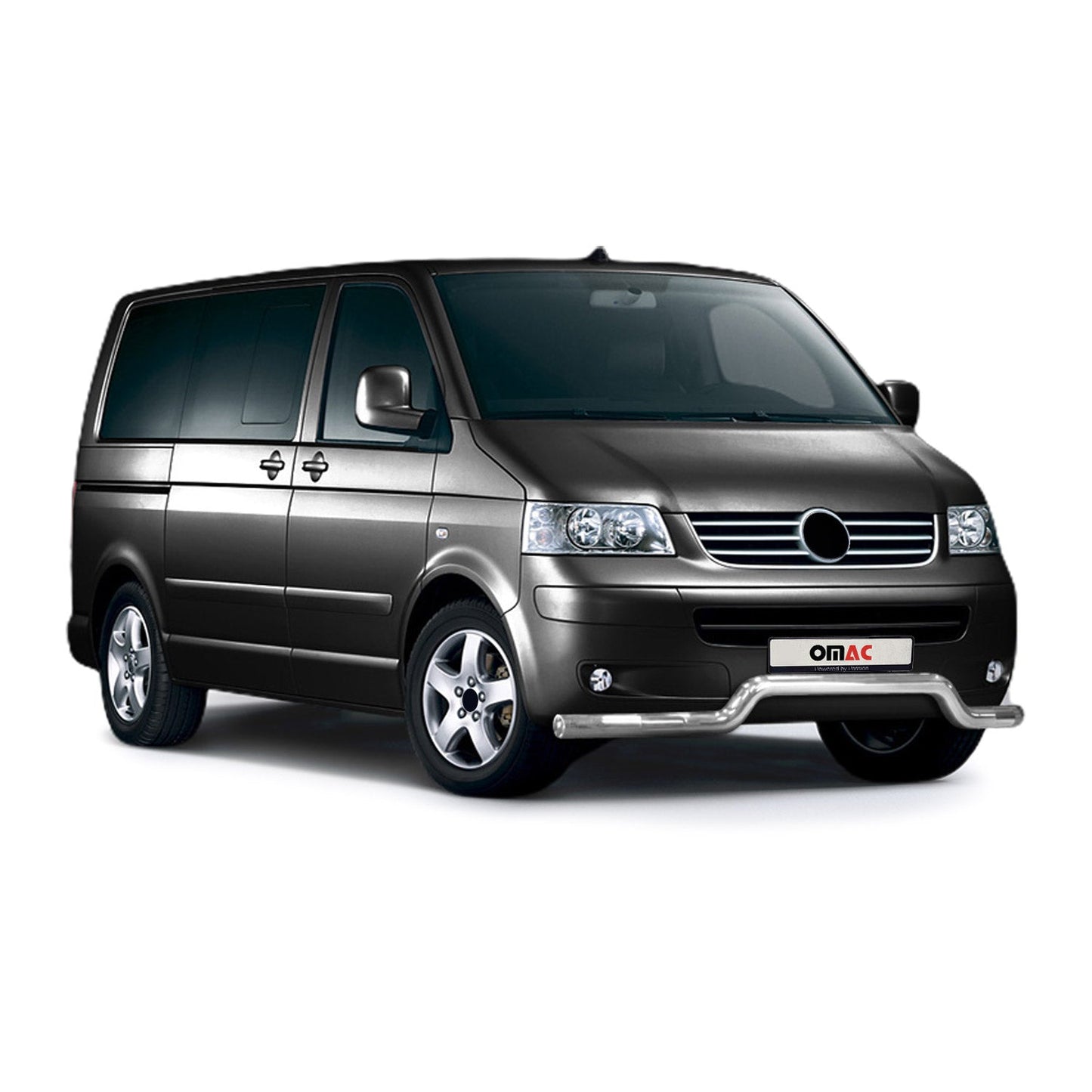 Bară de protecție față, bară de protecție față pentru VW Transporter T5 2003-2015, omologată ABE, argintie