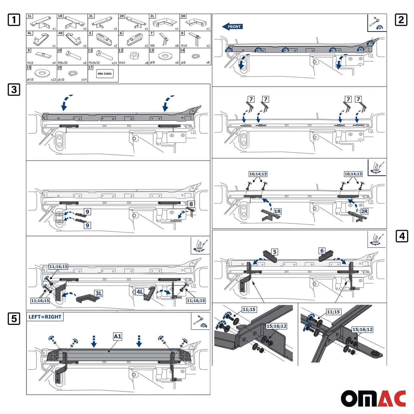 Trittbretter Seitenschweller für Land Rover Range Rover Evoque 2011-2018 ABE