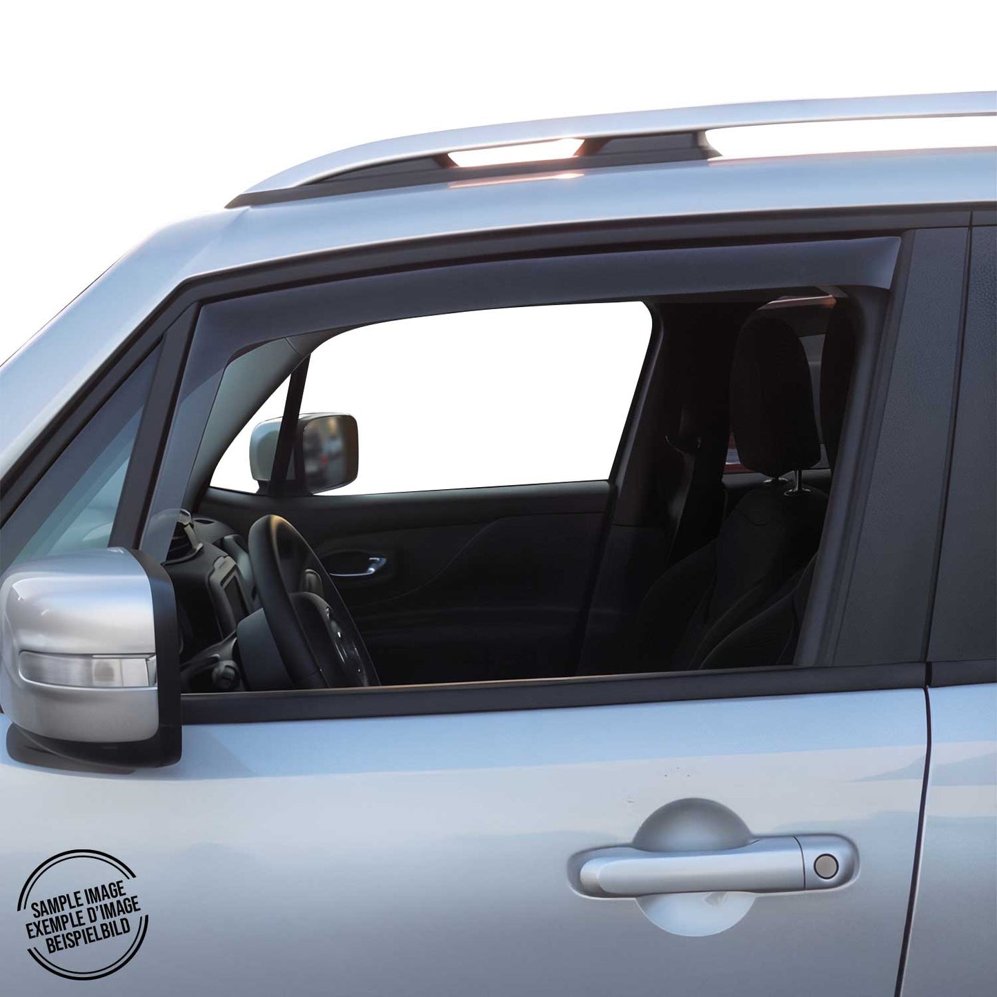 Windabweiser Regenabweiser für Citroen C8 2002-2014 Dunkel Acryl 2tlg