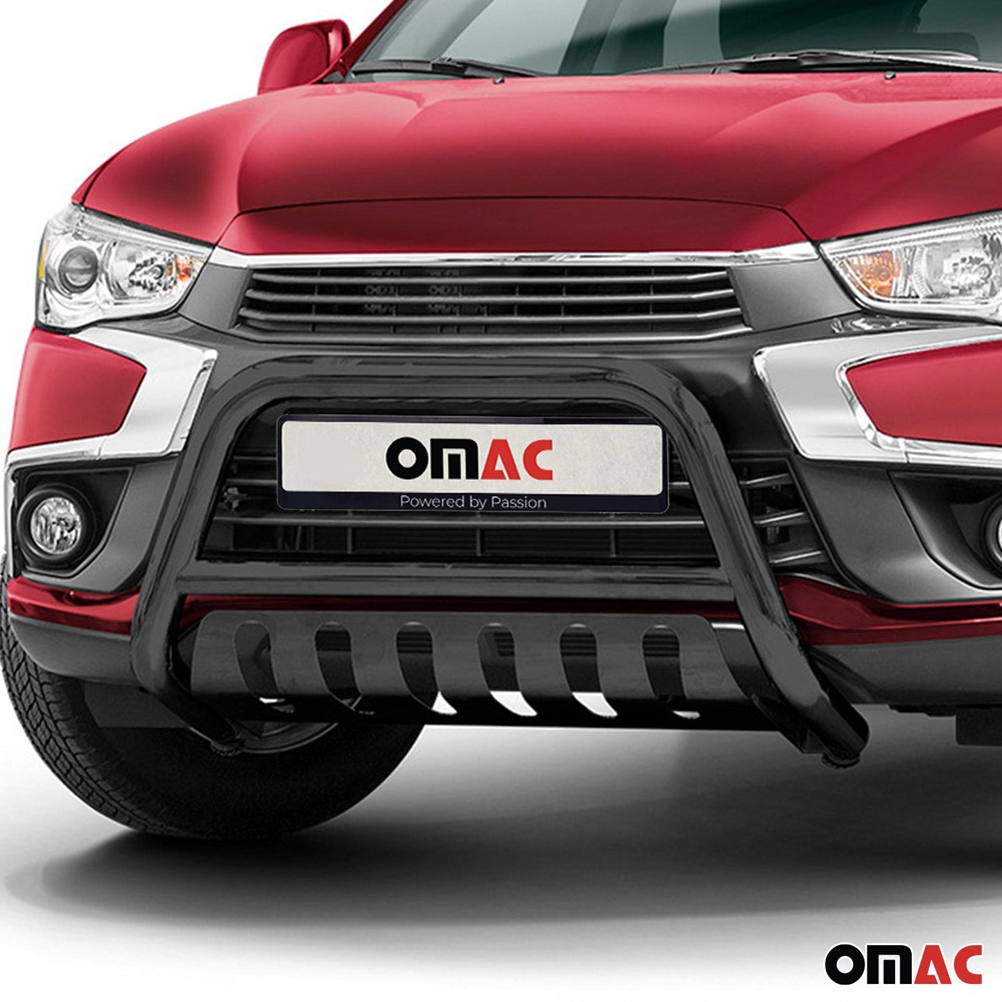 Bară de protecție/buton față pentru Mitsubishi ASX 2017-2022 cu ABE (omologare de tip germană) Oțel negru