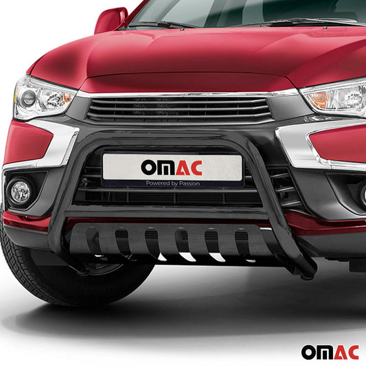 Bară de protecție/buton față pentru Mitsubishi ASX 2017-2022 cu ABE (omologare de tip germană) Oțel negru