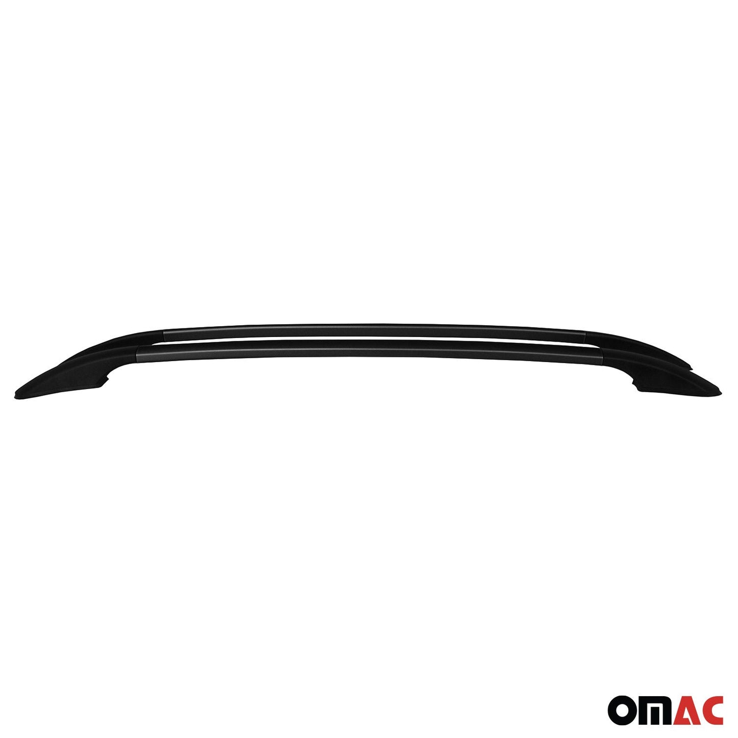 Aluminium Dachreling Relingträger für Toyota Auris 2006-2012 Schwarz 2x
