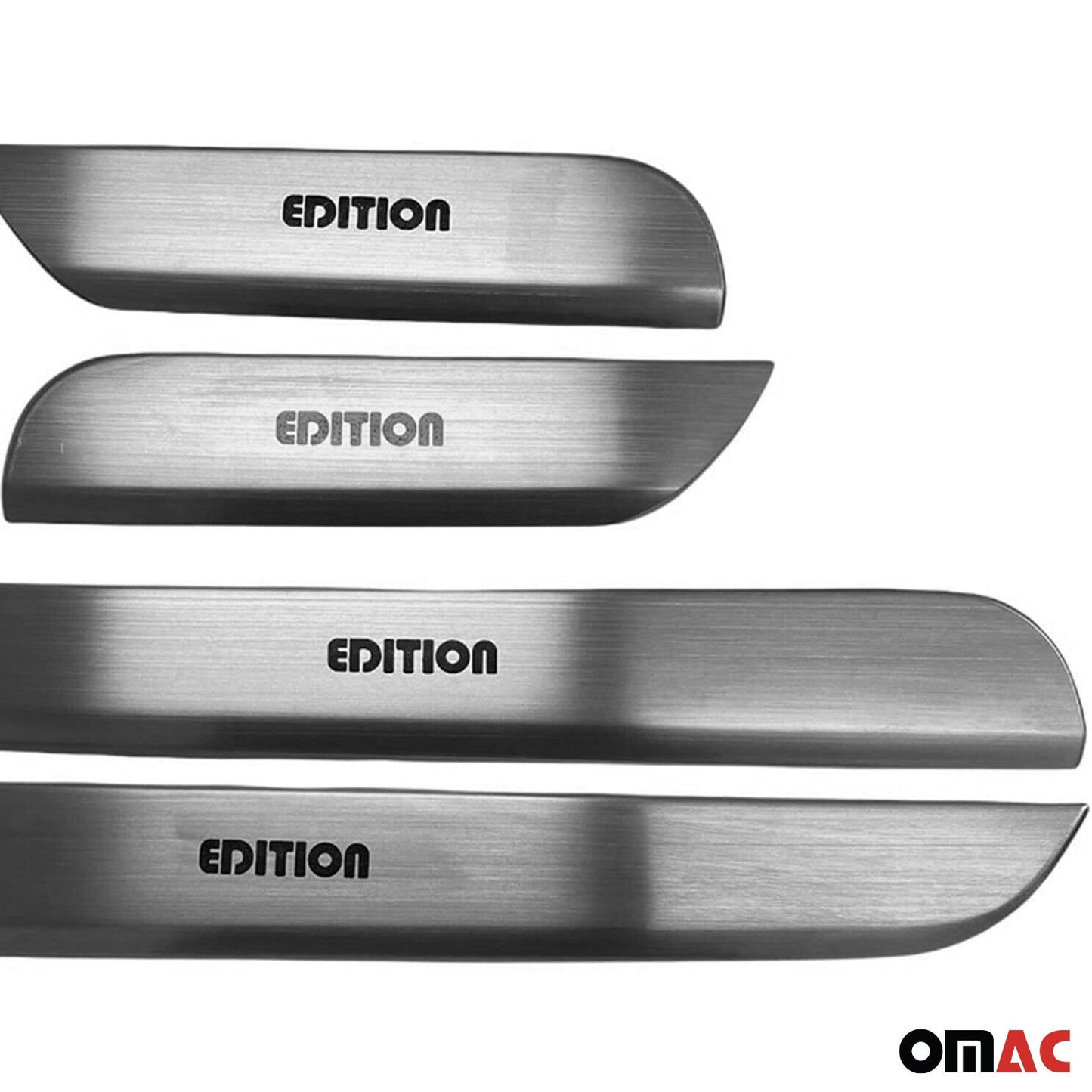 2016-2023 Peugeot 3008 Einstiegsleisten Türschweller Chrom Gebürstet 4x