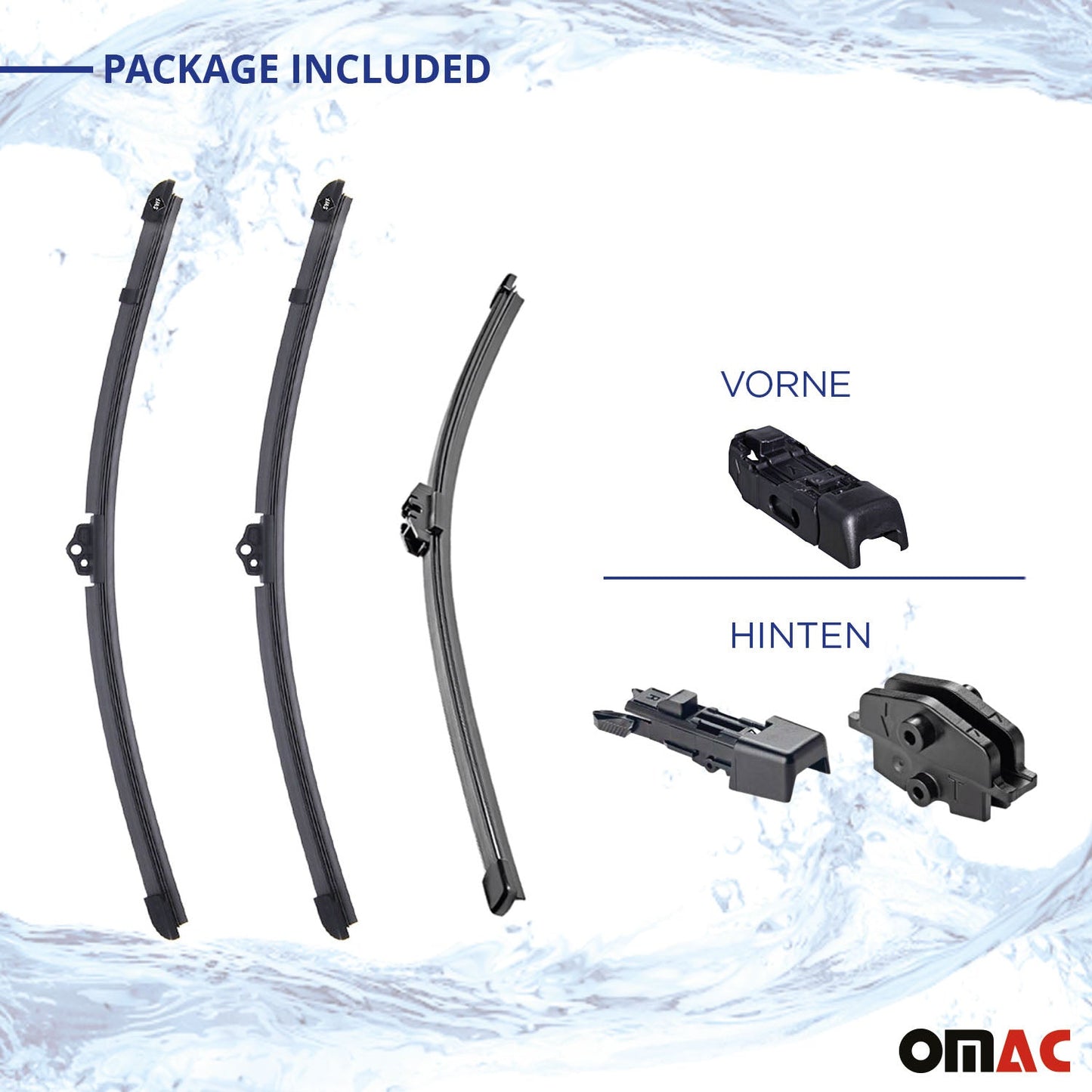 Set lame ștergătoare de parbriz față și spate Volvo XC60 I SWF 2008-2017