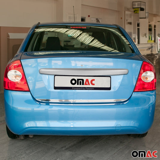 Ornamente prag portbagaj, ornamente hayon pentru Ford Focus 2005-2011 sedan, oțel inoxidabil cromat