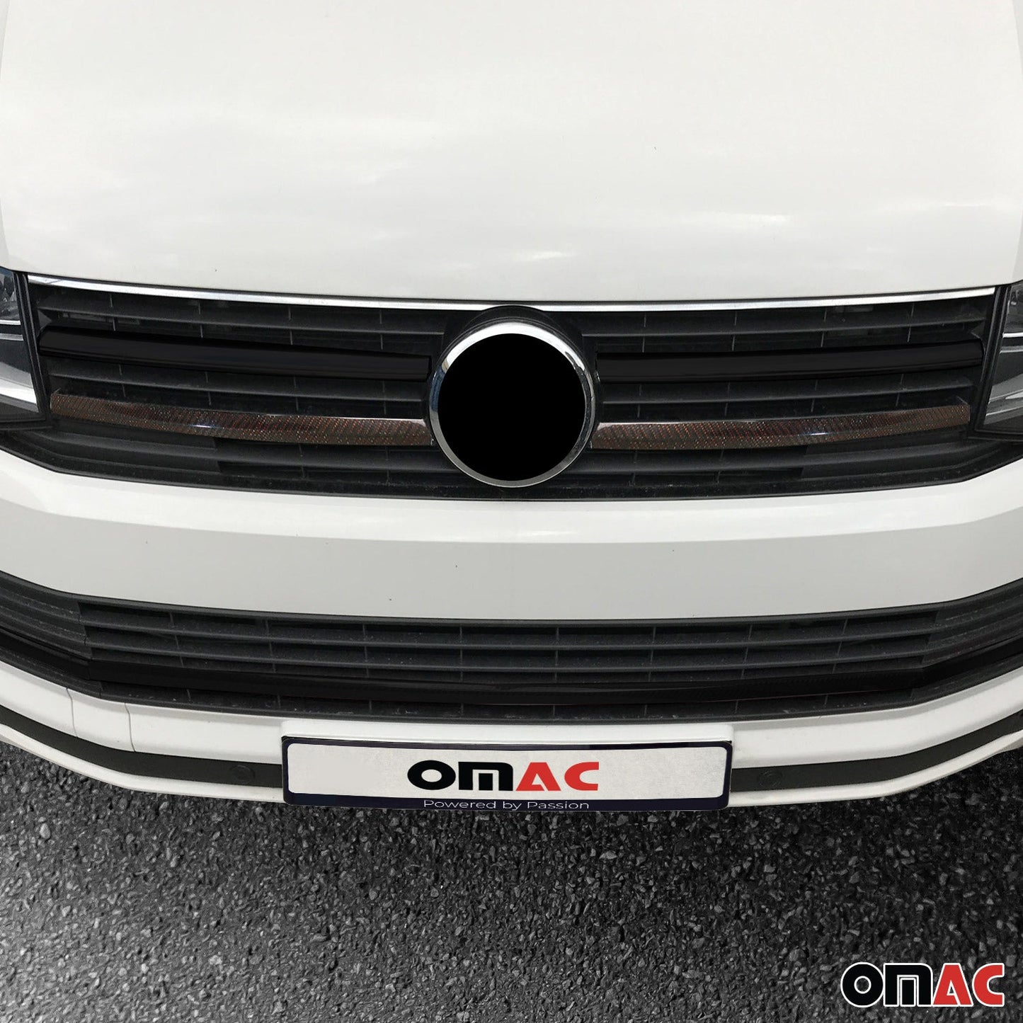 Grilă radiator VW T6 Transporter 2015-2019 Highline Carbon Red 2x