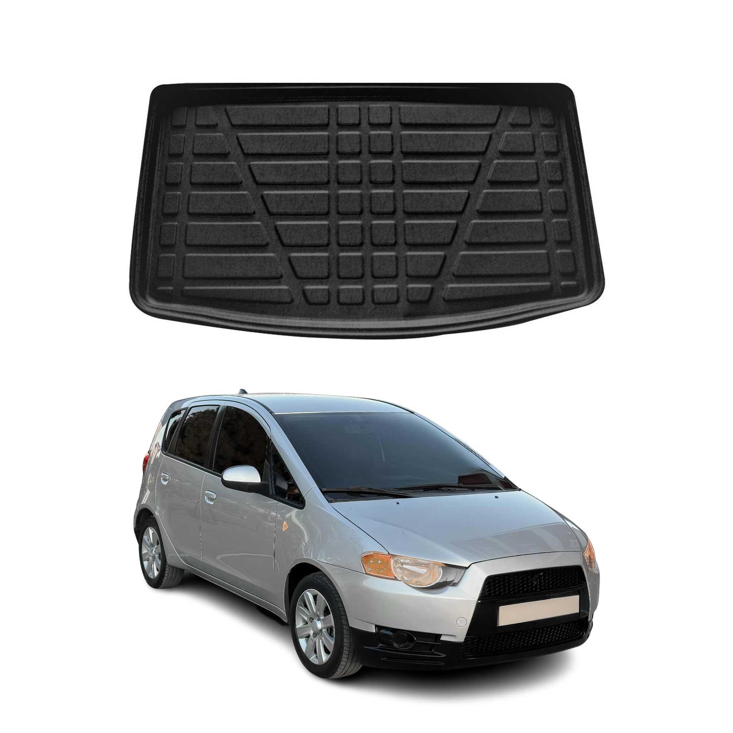 Protecție portbagaj/căptușeală pentru Mitsubishi Colt hatchback 2008-2013, cauciuc TPE