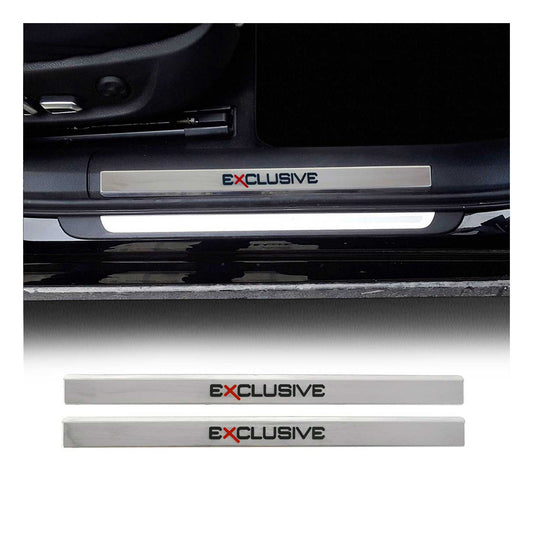 Listwy ochronne progów drzwiowych do Audi A6 C7 2011-2018, stal nierdzewna, zestaw 2 szt.