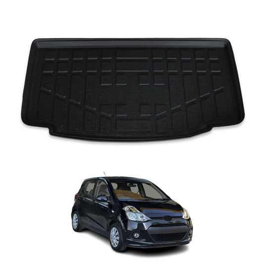 Kofferraumwanne Laderaumwanne für Hyundai i10 2014-2025 Schrägheck Gummi TPE