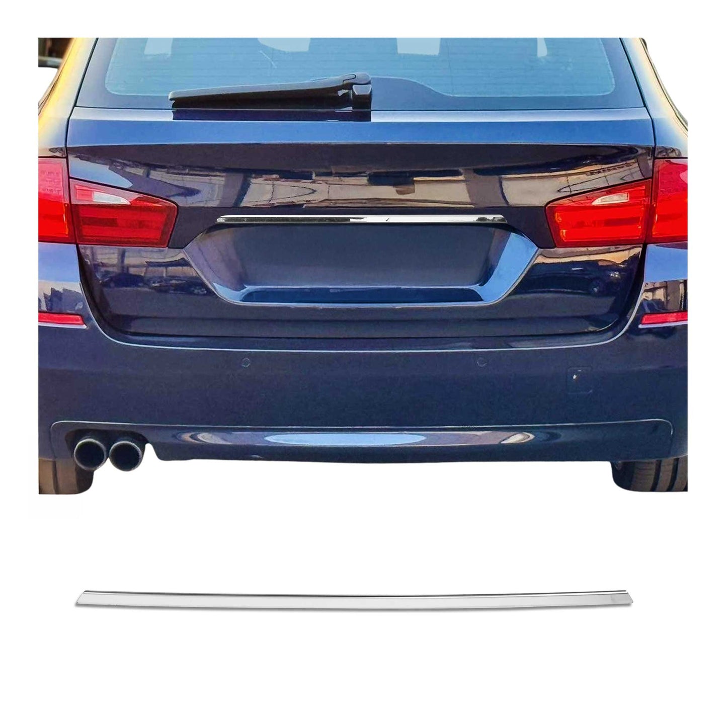 Heckklappe Kofferraumöffner Griff für BMW 5er F11 2010-2017 Edelstahl Chrom