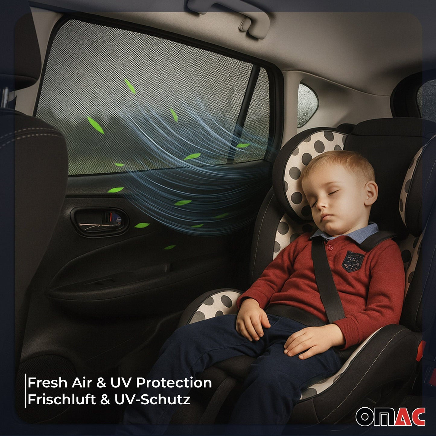 Sonnenschutz Seitenfenster für Mercedes Vito W447 2014-2025 Langer Heckscheibe