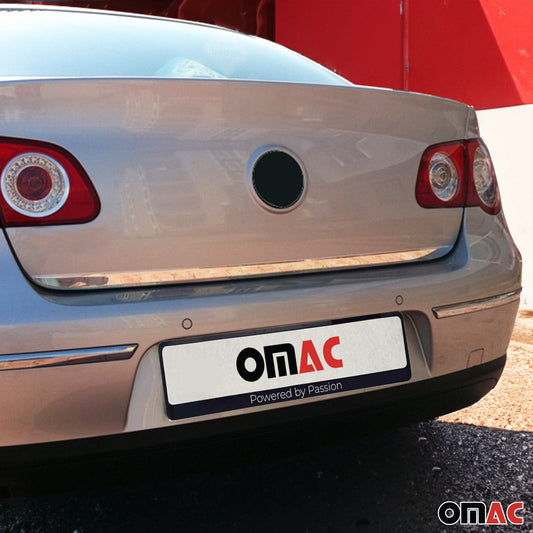 Bandă decorativă portbagaj, bandă decorativă spate pentru VW Passat B6 Sedan 2005-2010, partea inferioară din oțel inoxidabil