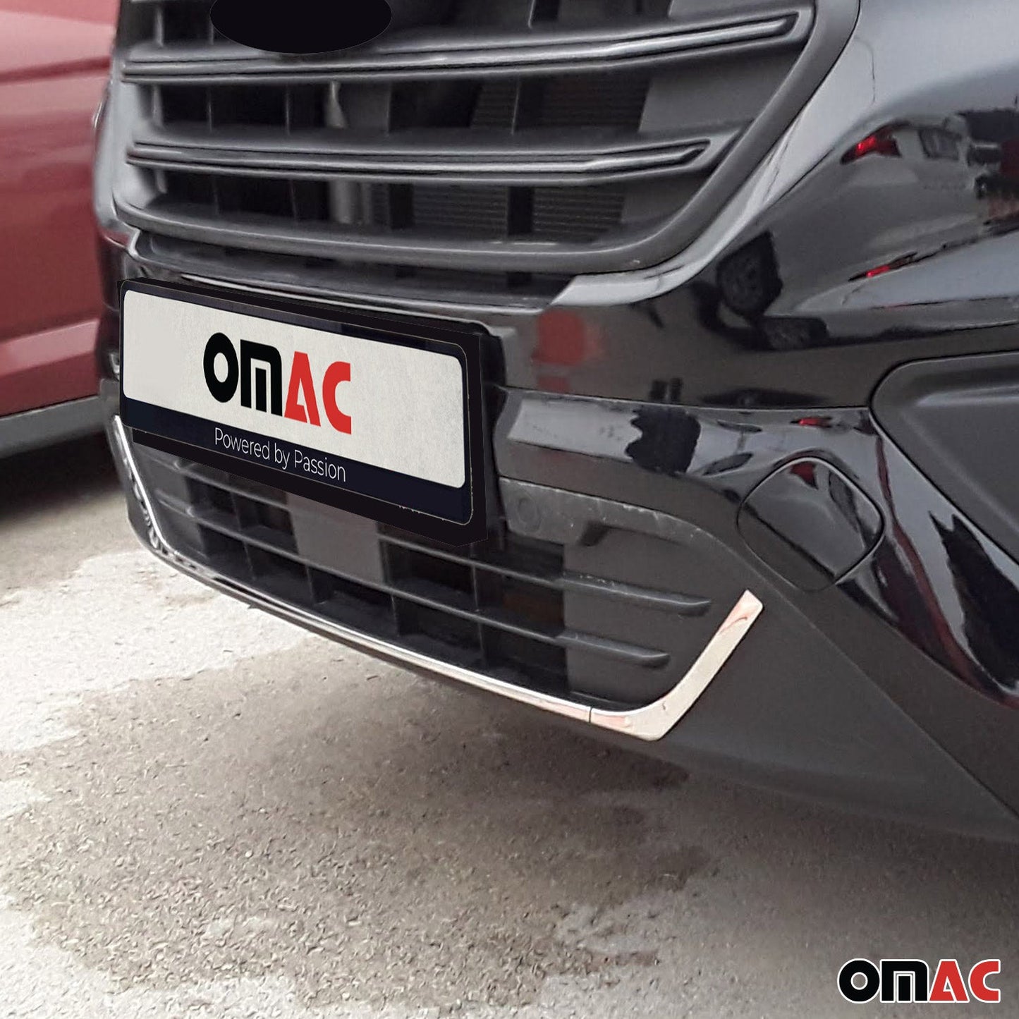 Benzi decorative grilă auto pentru Ford Transit Custom 2018-2024, cromate, 3x