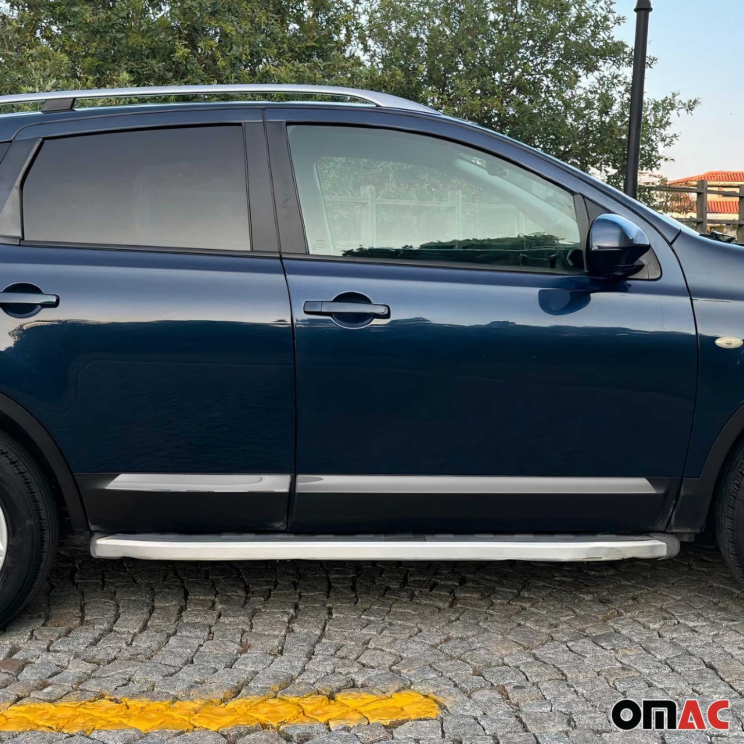 Seitentürleiste Türschutzleiste für Nissan Qashqai J10 2006-2014 Edelstahl 4x