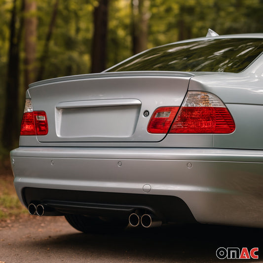 Heckspoiler Dachspoiler Hecklippe für BMW 3er E46 Limo 1998-2007 ABS Lackiert 1x