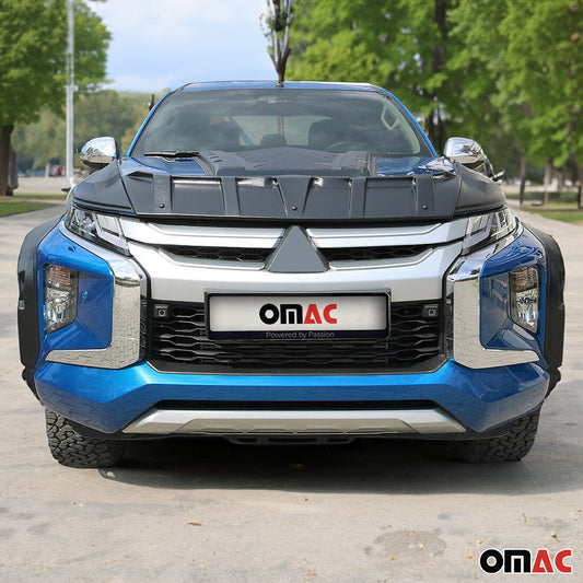 Eleron spate, aripă spate, bordură spate pentru Mitsubishi L200 2019-2025, ABS negru, set 3 piese