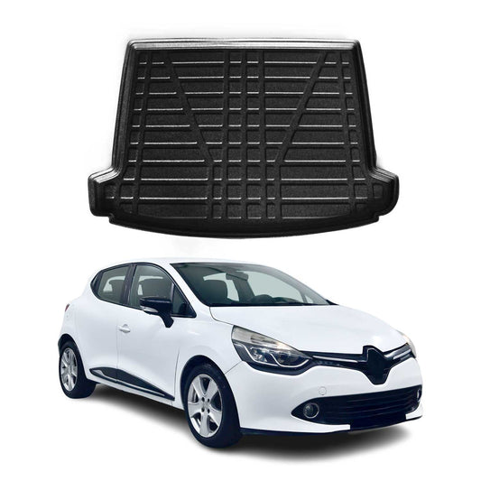 Protecție portbagaj/cargo pentru Renault Clio 2012-2025, cu margine înaltă, cauciuc