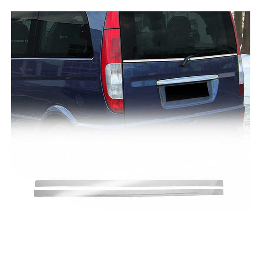 Fensterleisten Zierleisten für Mercedes Vito W639 2003-2014 Hinten Chrom 2x