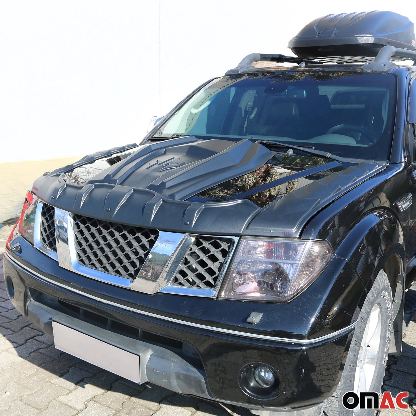 Motorhaube Deflektor Insekten Steinschlagschutz für Mitsubishi L200 2005-2015 3x