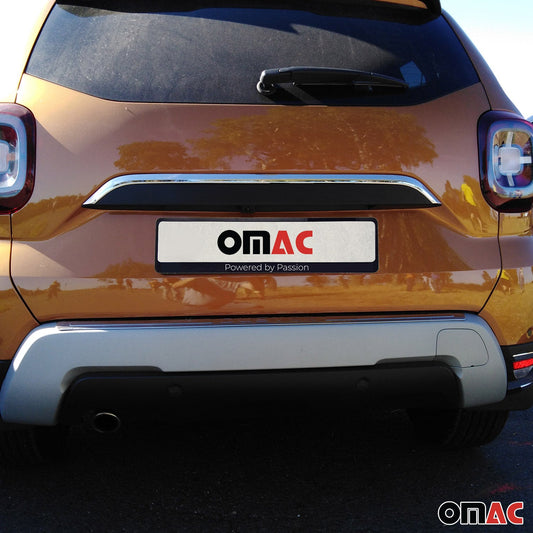 Kofferraumleiste Heckklappe Leiste für Dacia Duster 2018-2021 Edelstahl Chrom