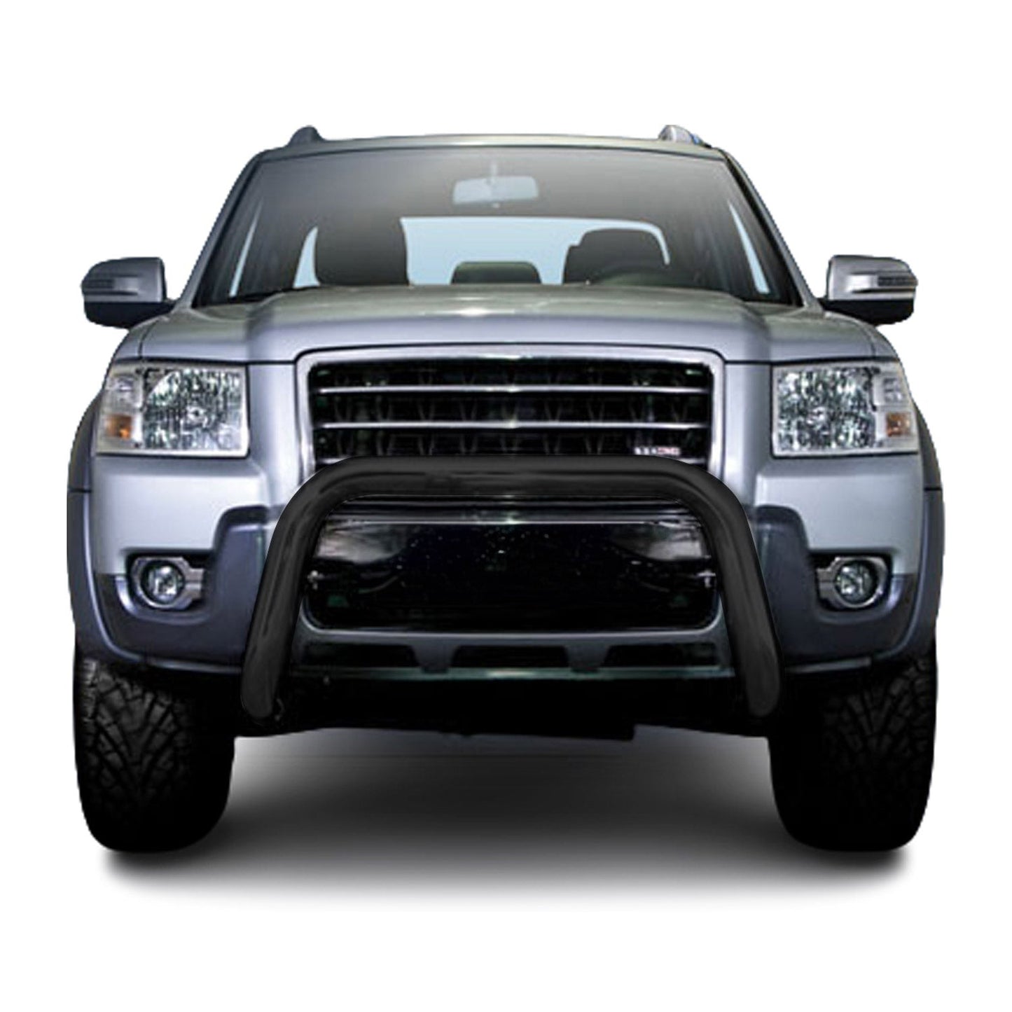 Stahl Frontbügel Frontschutzbügel für Ford Ranger 2007-2012 mit ABE Schwarz