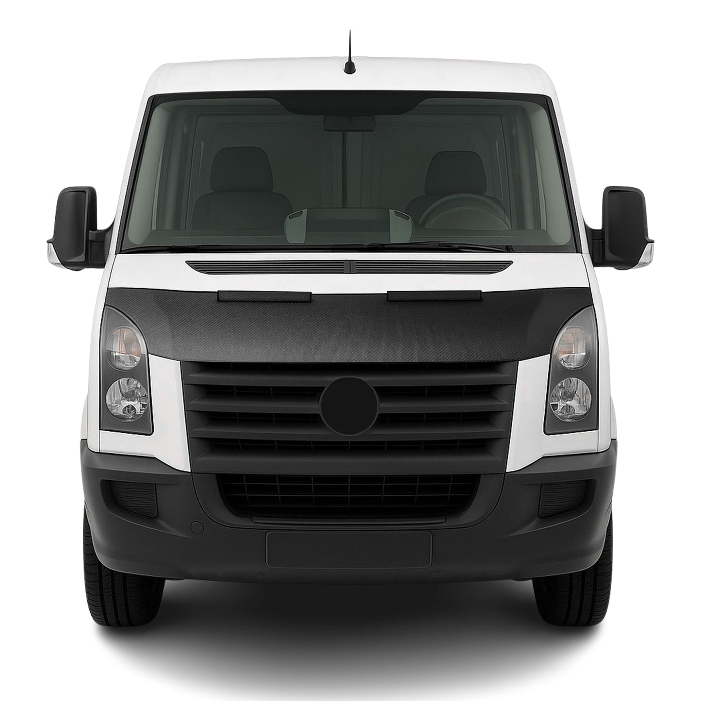 Haubenbra Steinschlagschutz Bonnet Bra für VW Crafter 2006-2017 Carbon Halb