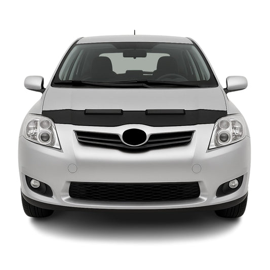 Haubenbra Steinschlagschutz Bonnet Bra für Toyota Auris 2006-2010 Schwarz Halb