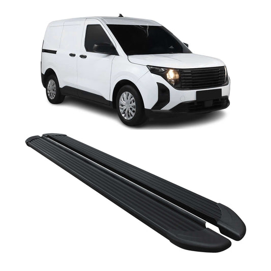 2023-2025 Ford Tourneo Courier L1 Progi boczne Podnóżki aluminiowe
