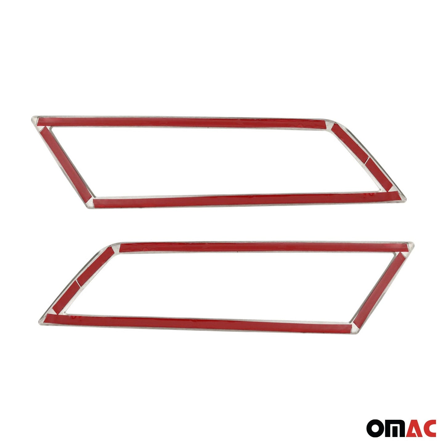 Nebelscheinwerfer Rahmen Umrandung für Skoda Superb 2015-2018 Edelstahl 2x