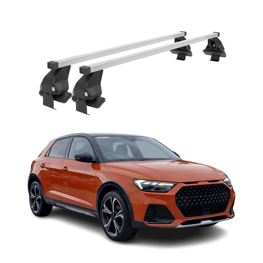 Menabo Dachträger für Audi A1 City Carver Allstreet 2019-2025 50kg Stahl Grau 2x