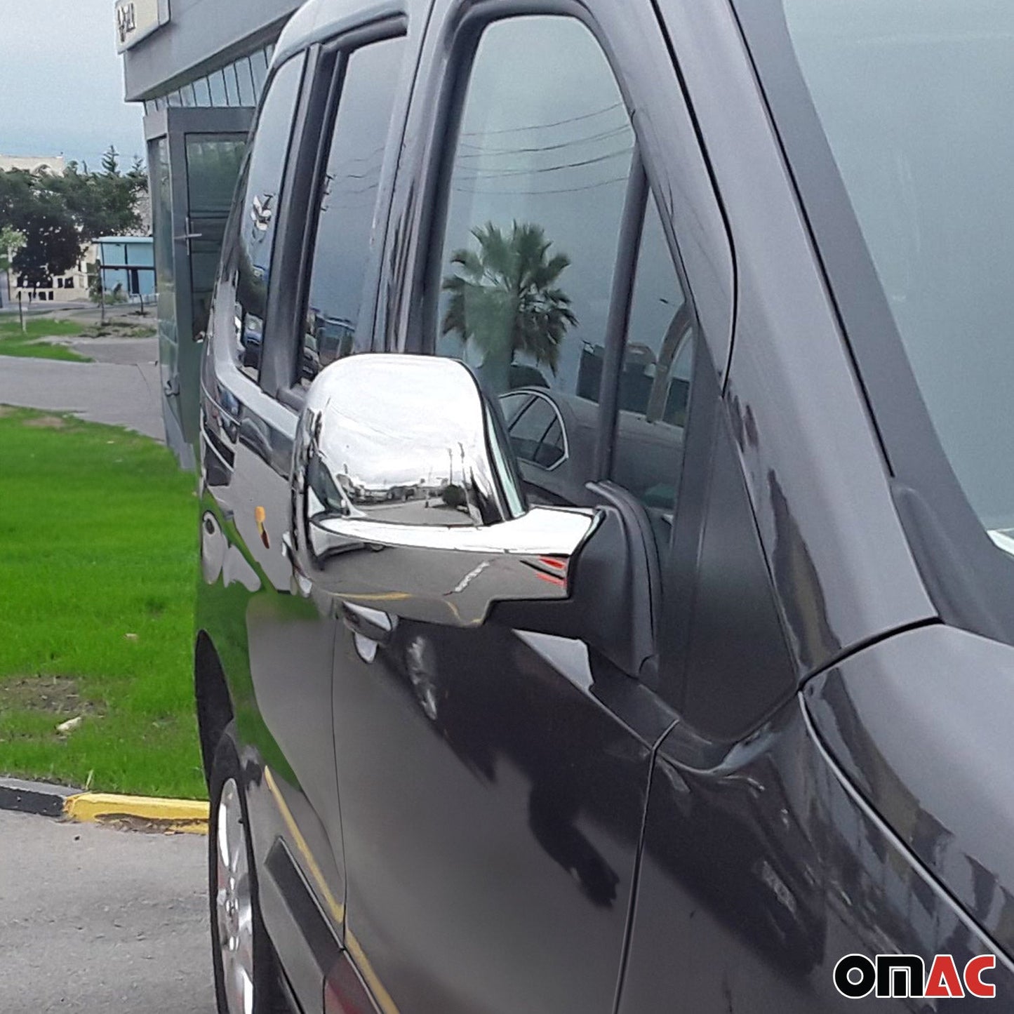 Spiegelkappen Spiegelabdeckung für Citroen Dispatch 2016-2025 Chrom ABS Silber