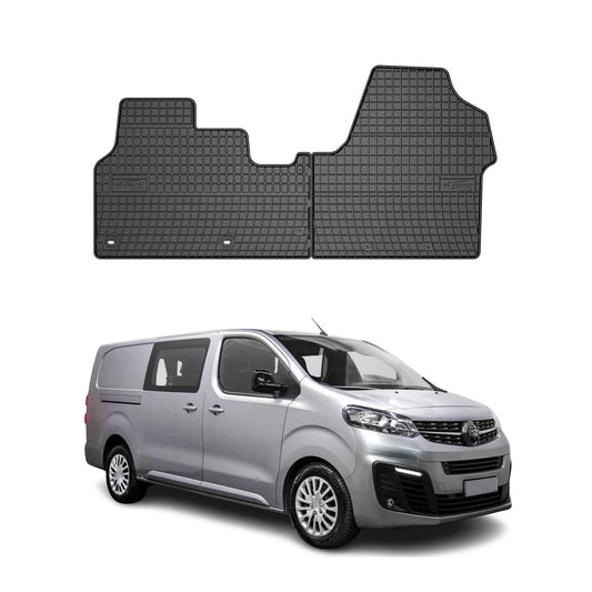 2019-2024 Opel Vivaro C Fußmatten TPE Schwarz 2 tlg