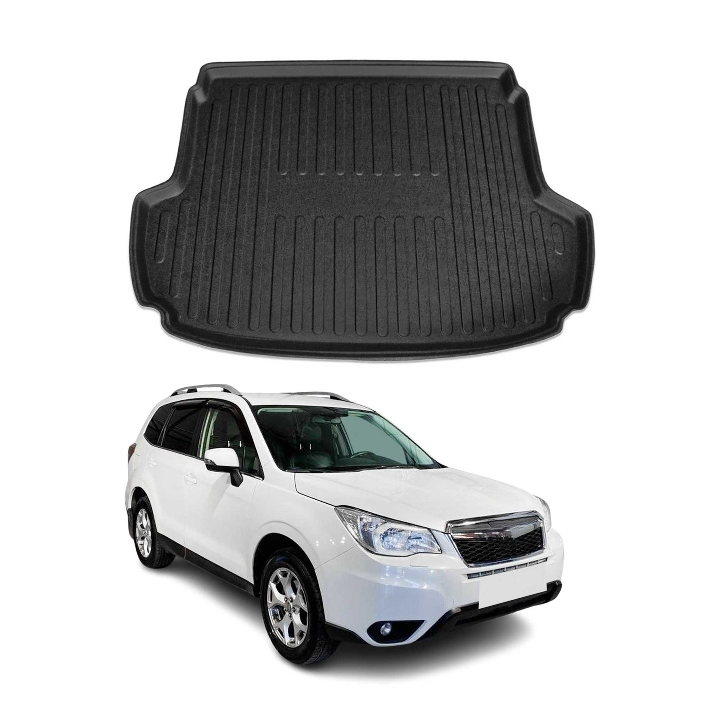 Protecție portbagaj/căptușeală marfă pentru Subaru Forester 2013-2025, cauciuc TPE, negru