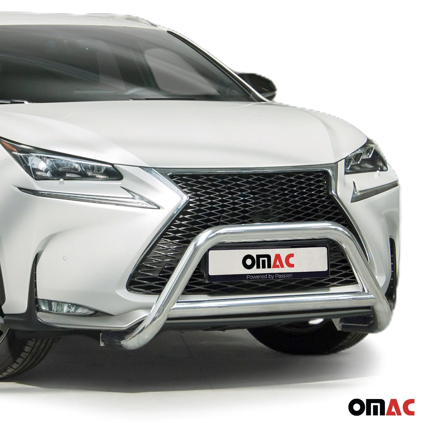 Bară de protecție/buton față pentru Lexus NX 2014-2025 cu ABE (omologare de tip germană) Oțel Argintiu