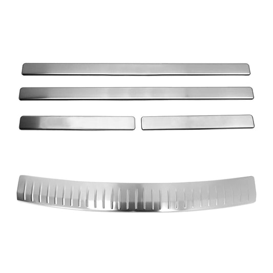 Ladekantenschutz Einstiegsleisten für VW Passat Variant B7 Edelstahl Satz 5tlg