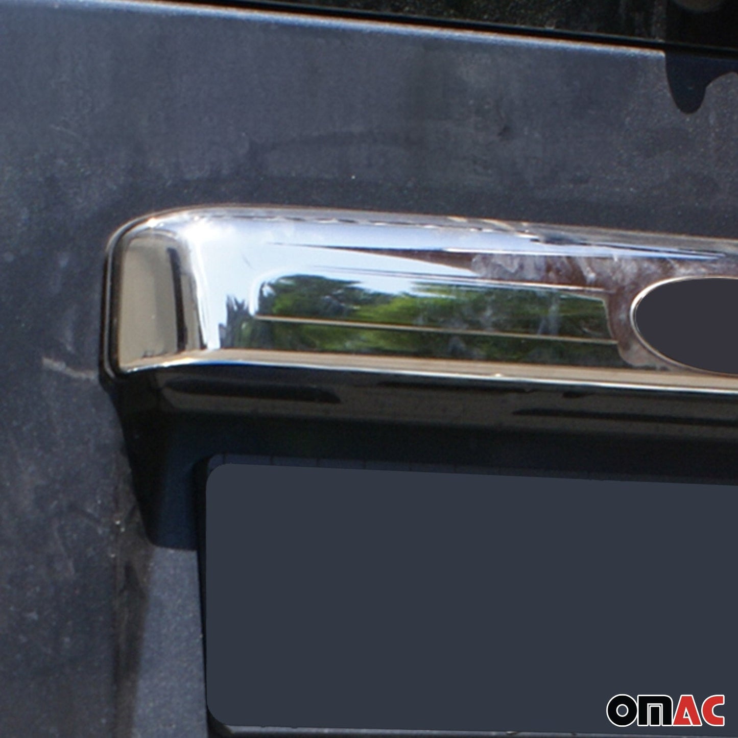 Bandă decorativă portbagaj, bandă decorativă hayon pentru Ford Transit 2000-2014, oțel inoxidabil cromat