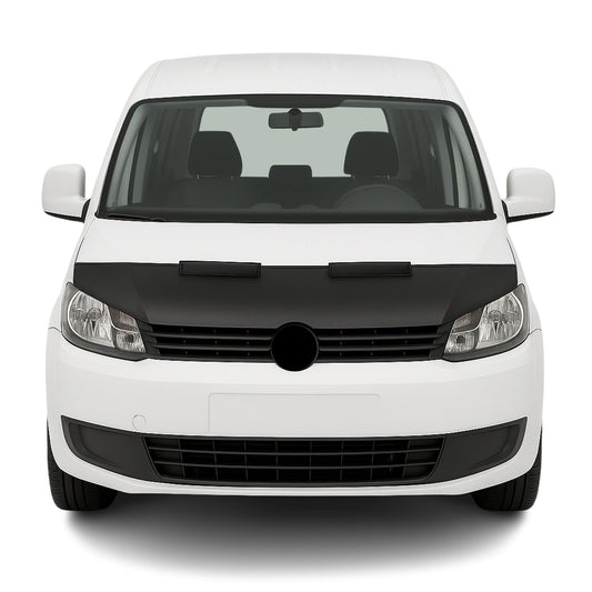 Protecție capotă anti-ciobire pentru VW Caddy 2010-2015, jumătate neagră