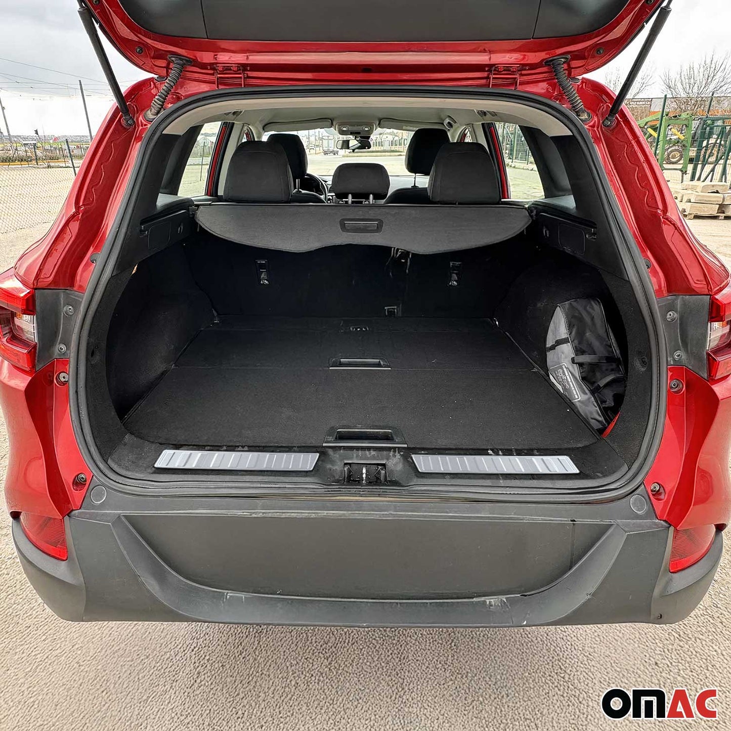 Protecție prag bară de protecție interioară pentru Renault Kadjar 2015-2025, oțel inoxidabil, set 2 piese