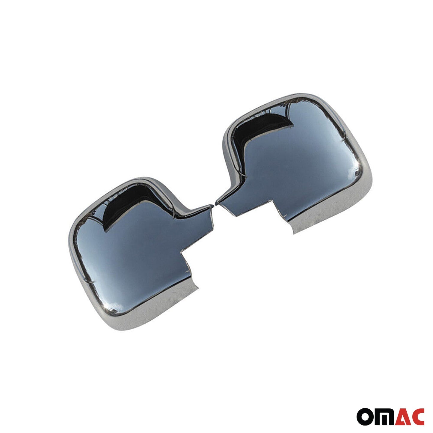 Spiegelkappen Spiegelabdeckung für Peugeot Partner 2008-2012 Chrom ABS B-Ware