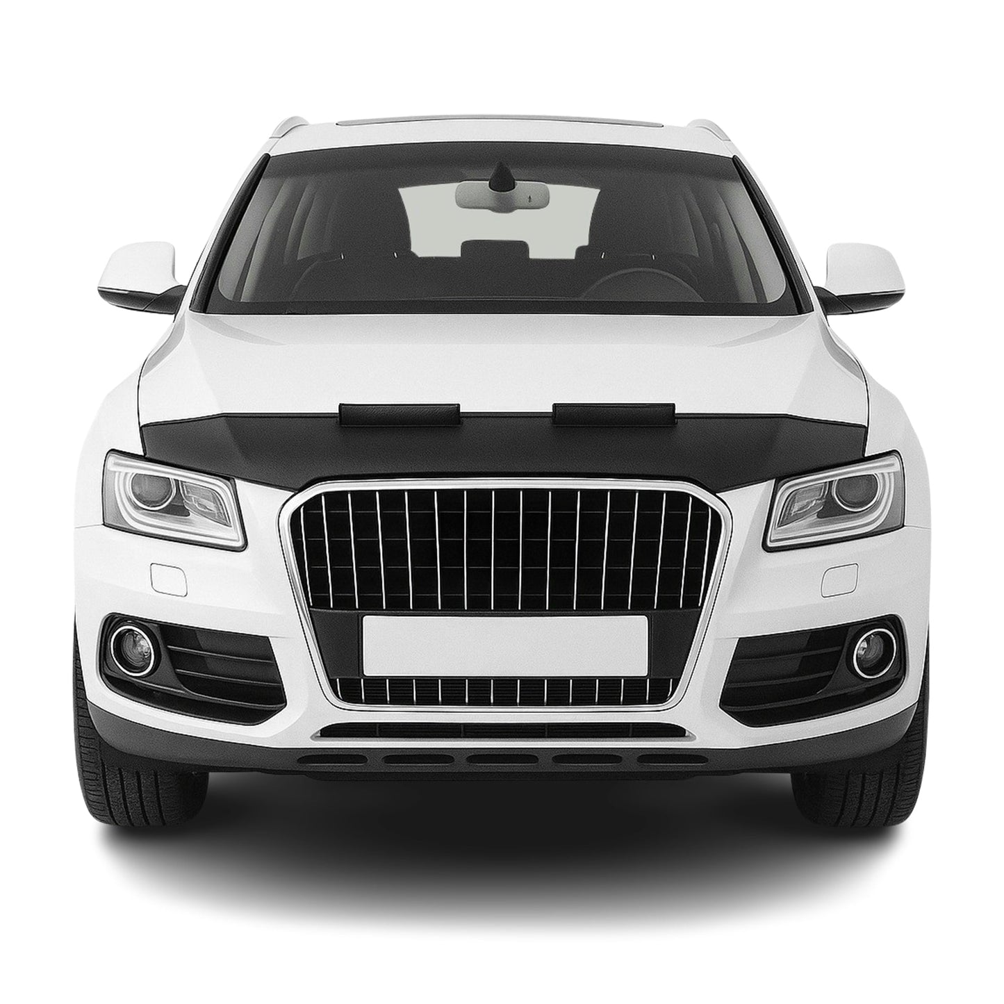 Protecție capotă auto pentru Audi Q5 8RB 2008-2017, jumătate neagră