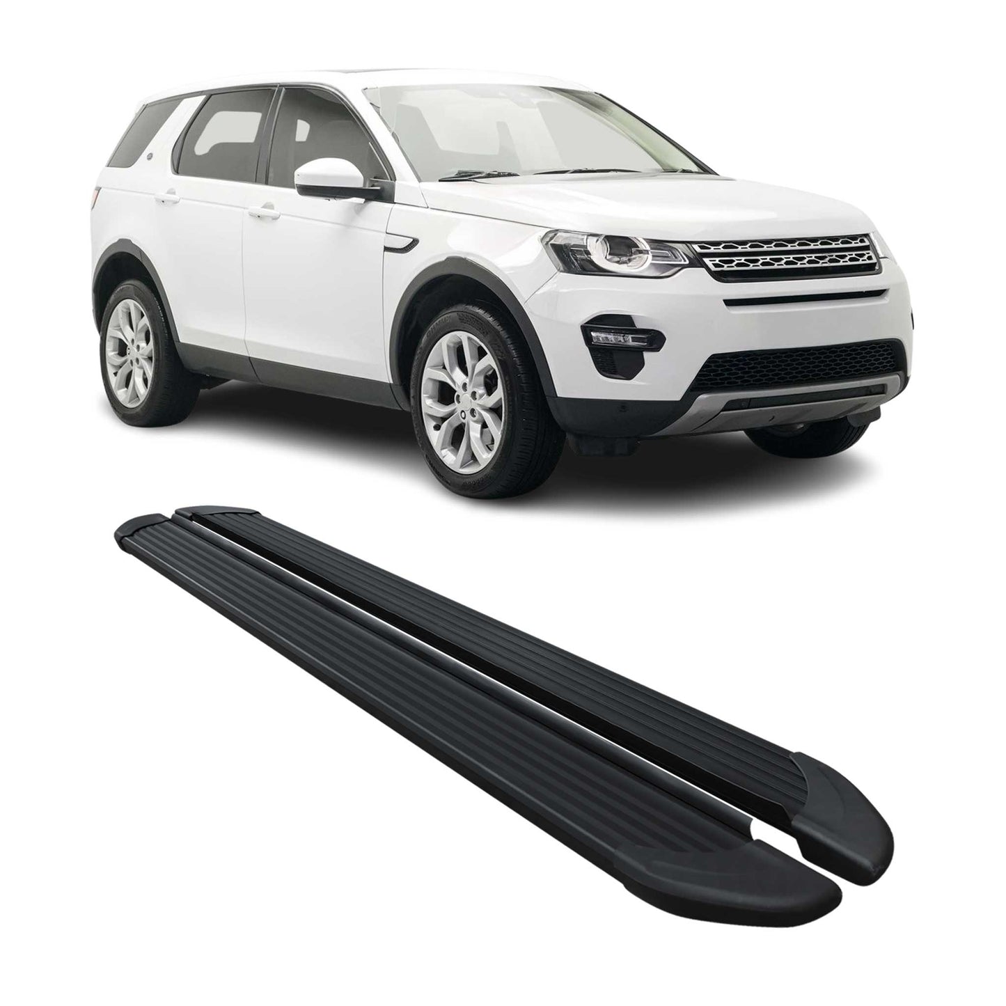 Trittbretter Seitenschweller für Land Rover Discovery Sport 2014-2020 Schwarz