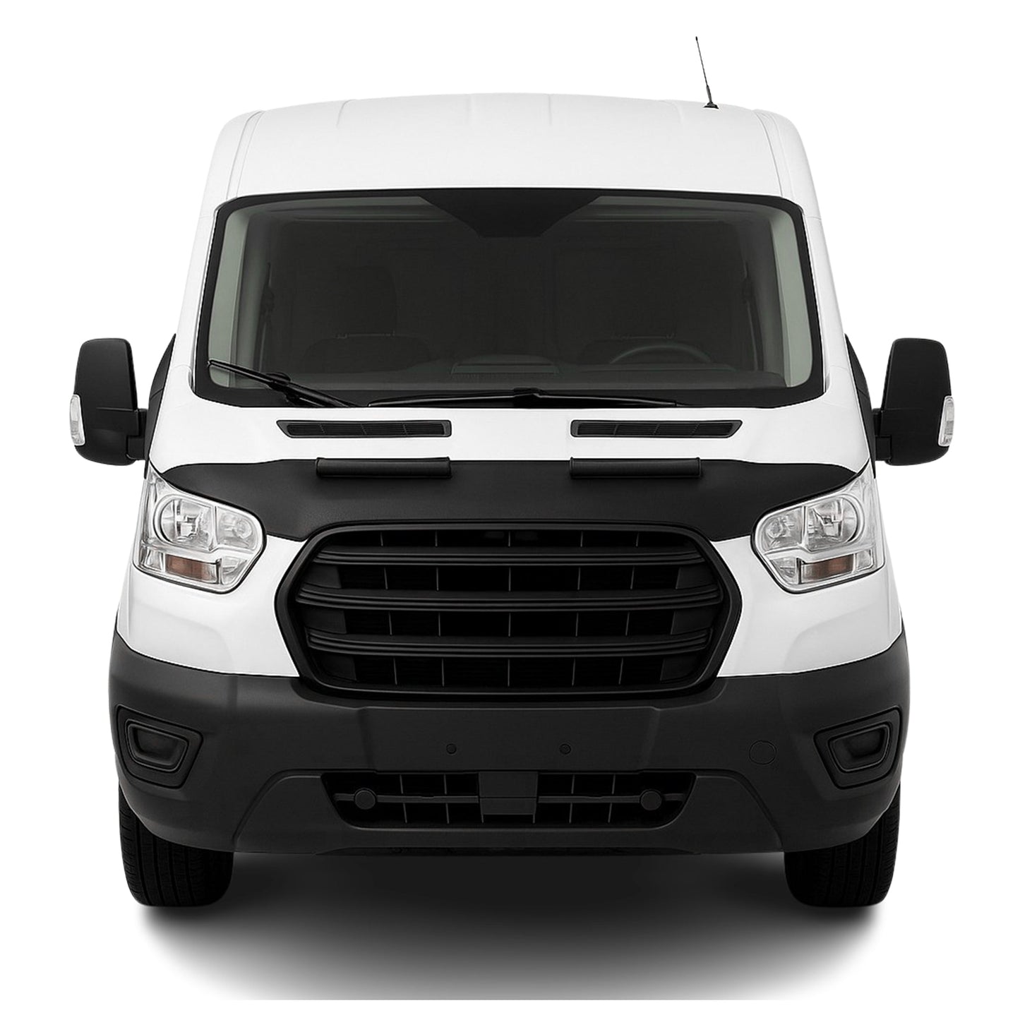 Protecție capotă anti-ciobire pentru Ford Transit 2014-2025, jumătate neagră