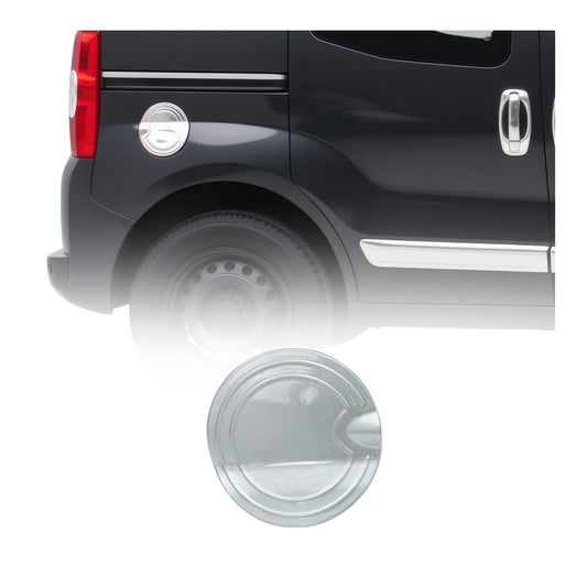 Tankdeckel Blenden Tankverschluss für Peugeot Bipper 2008-2024 Edelstahl Chrom