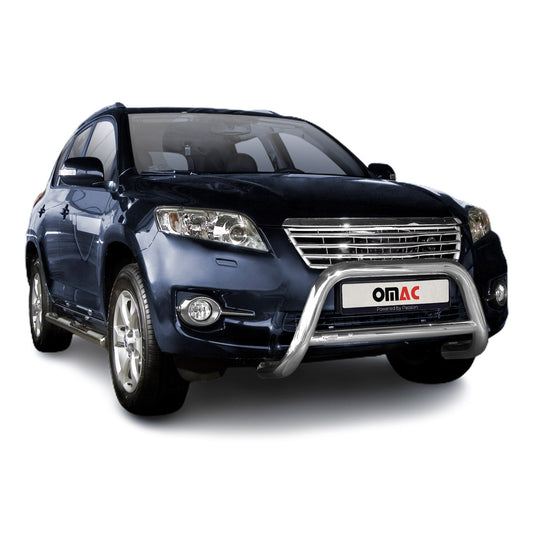 Frontbügel Schutz Frontschutzbügel für Toyota RAV4 2010-2013 Stahl ABE Silber