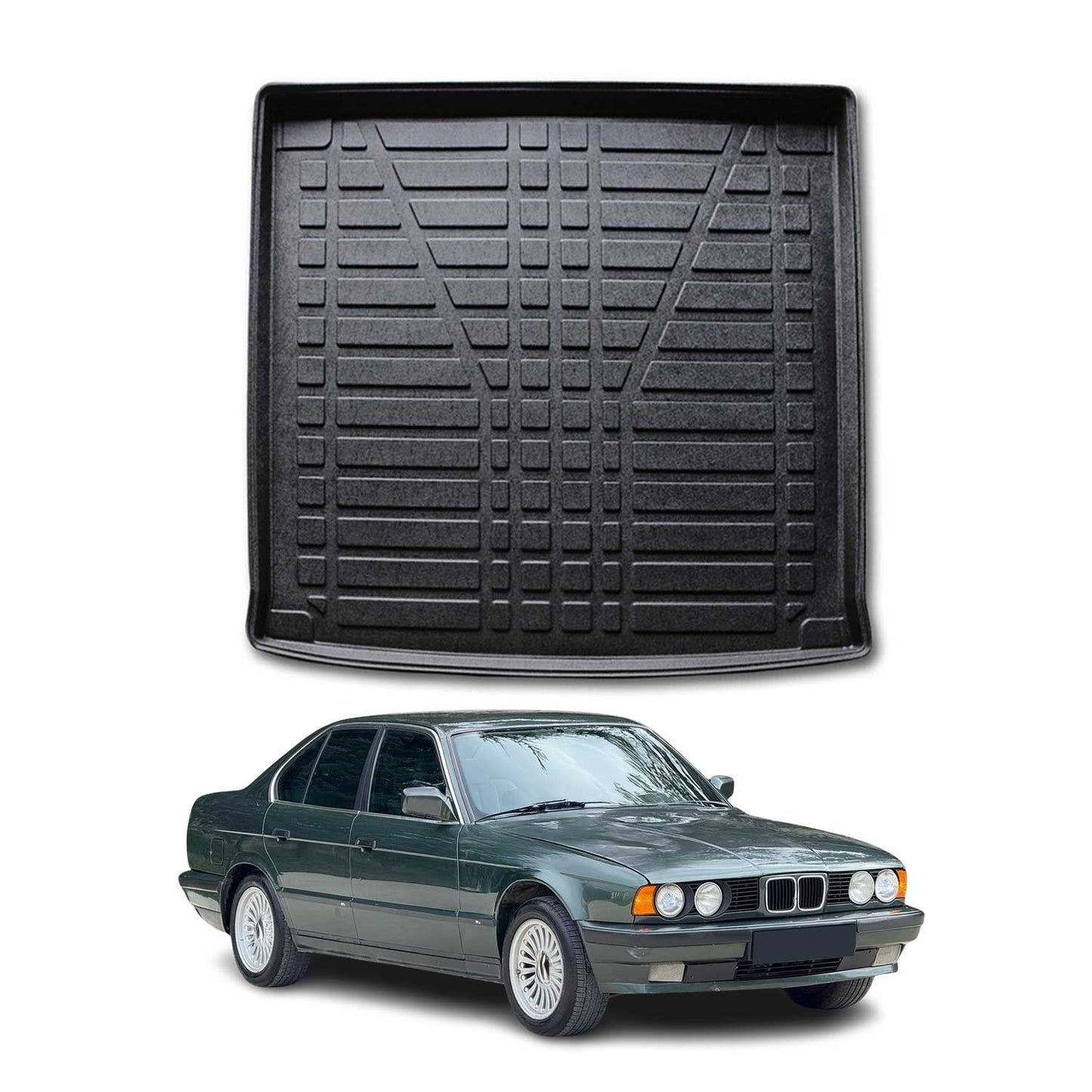 Kofferraumwanne Laderaumwanne für BMW 5er E39 Touring 1995-2003 Gummi TPE