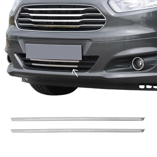 Benzi decorative grilă auto pentru Ford Tourneo Connect 2015-2019, cromate, 2x